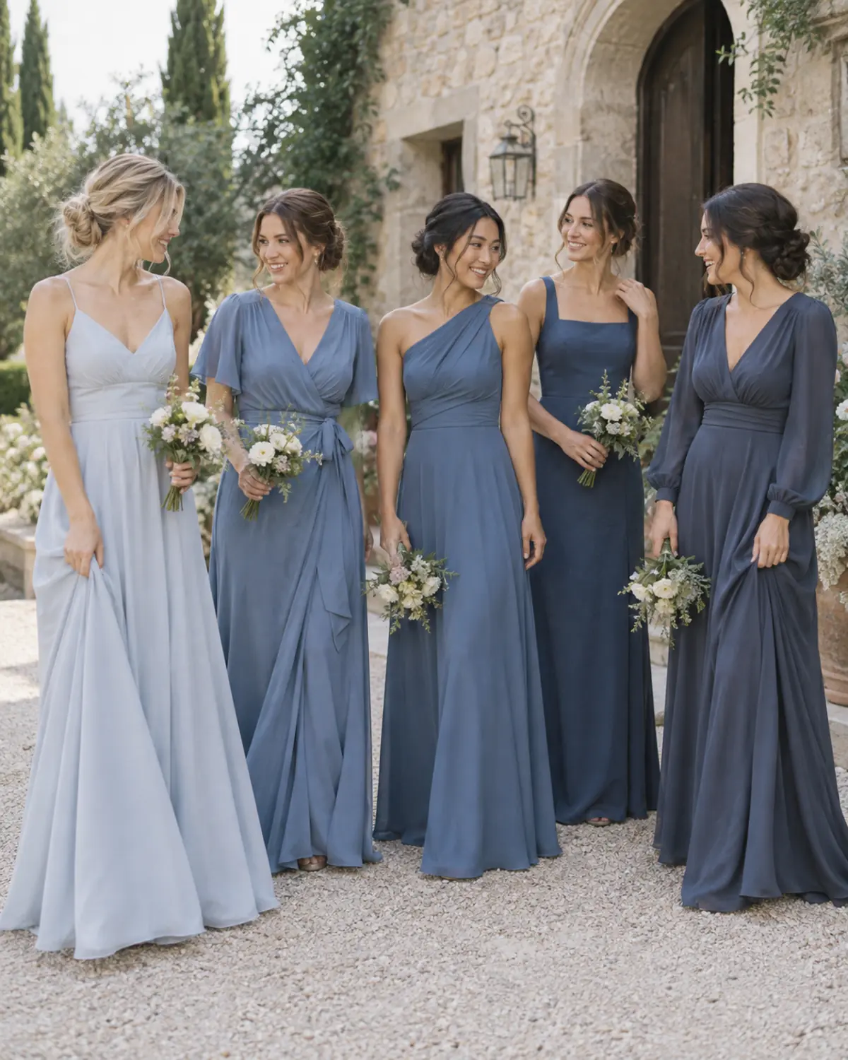 blue-bridesmaid-dress-color-palette